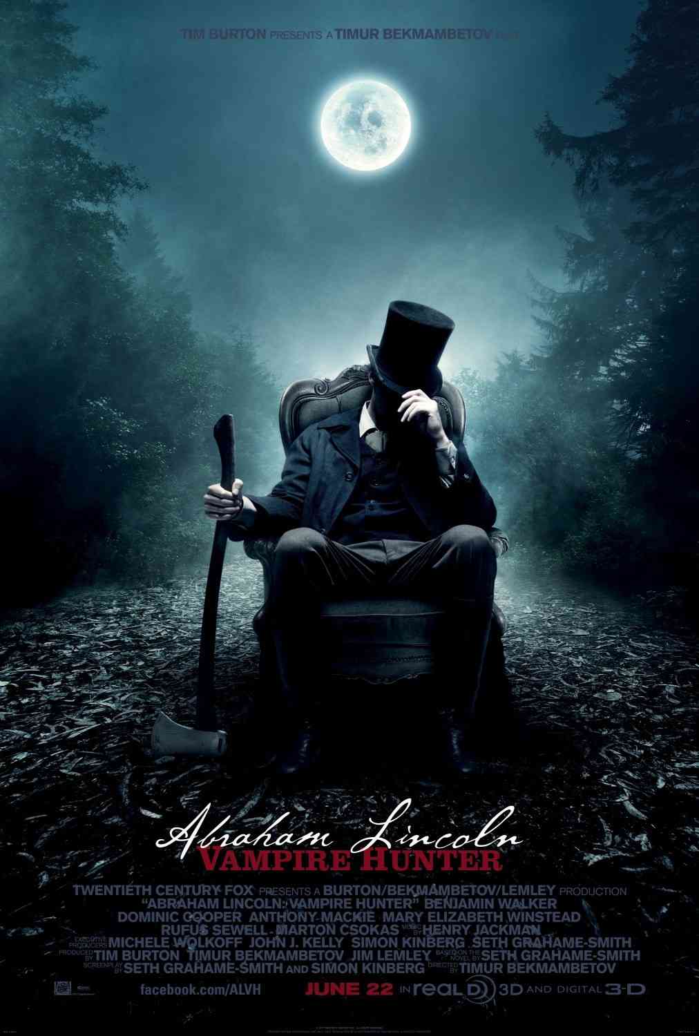 Abraham Lincoln: Vampire Hunter (2012) [Action]