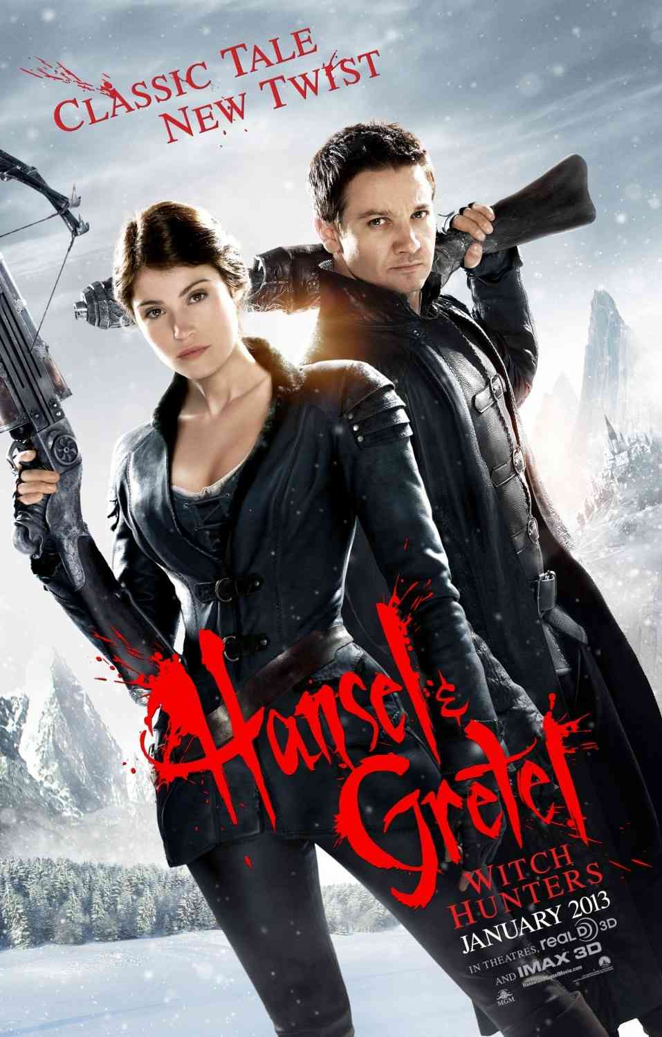 Hansel & Gretel: Witch Hunters (2013) [Action]