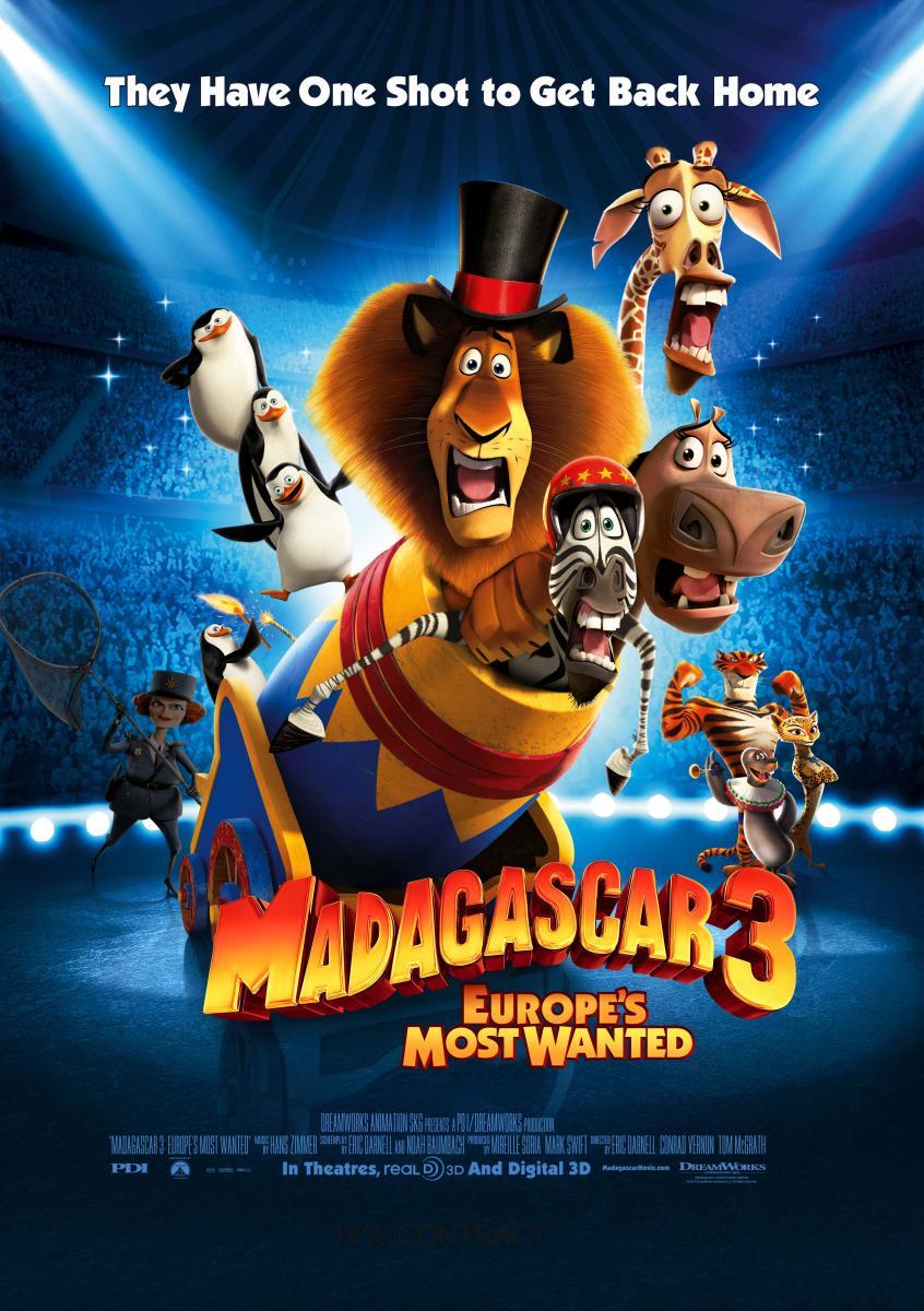 Madagascar 3: Europe’s Most Wanted (2012) [Animation]