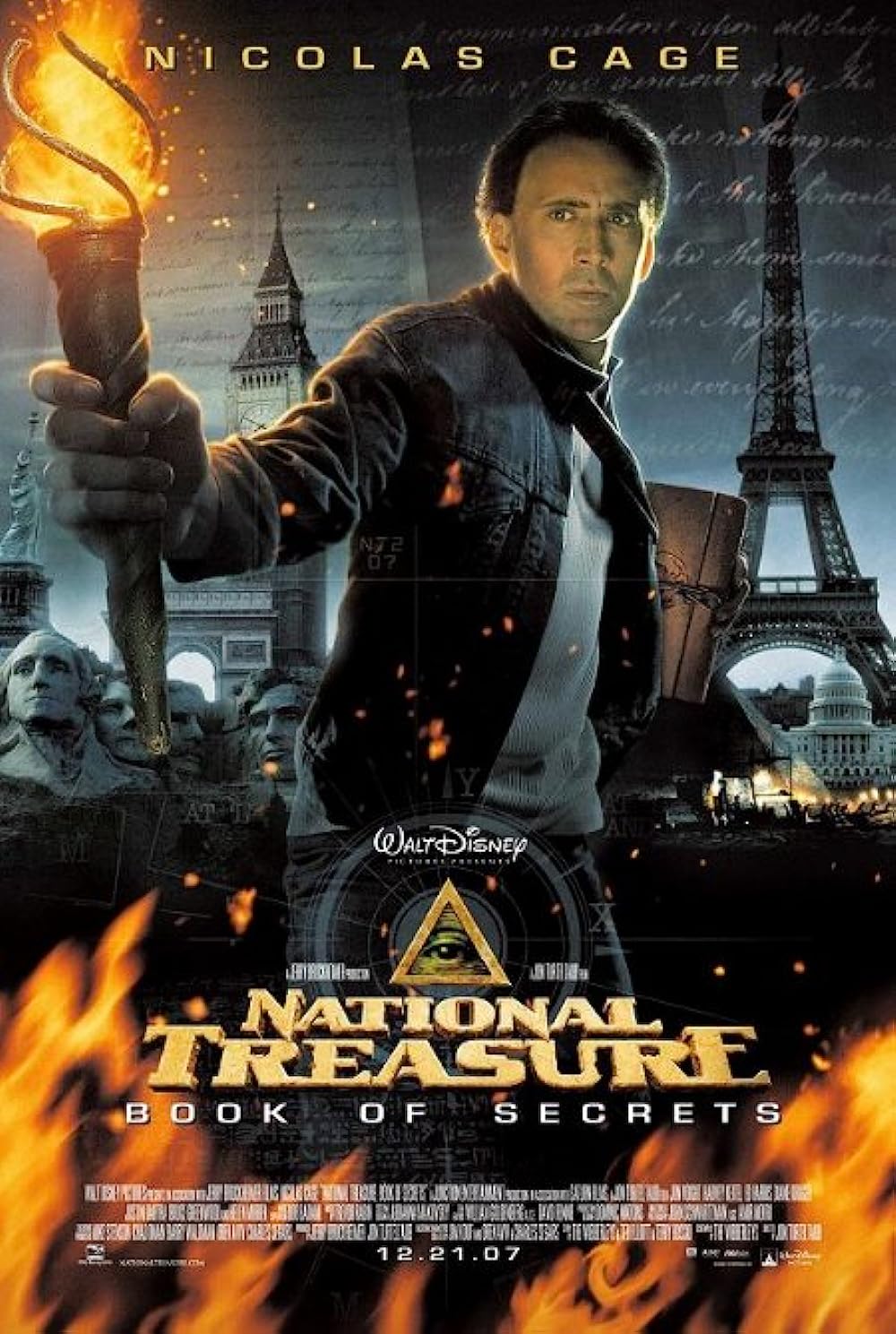 National Treasure 2: Book Of Secrets (2007) [Action]